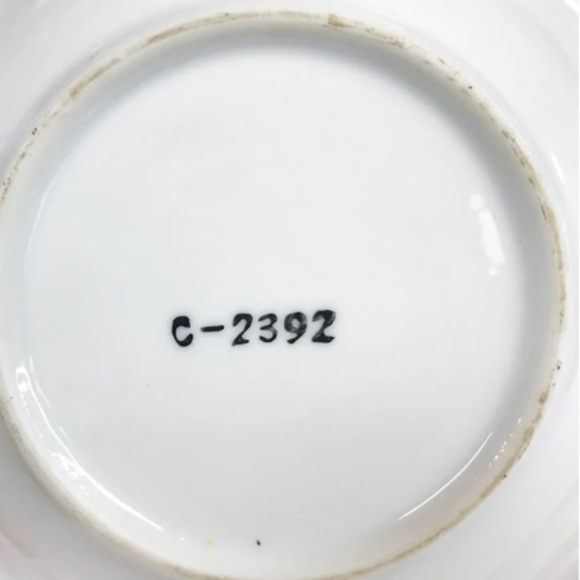 Floral Glass Pitcher and Bowl Set Small Vintage - Picture 6 of 7